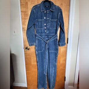 Hudson Denim Jumpsuit with Belt